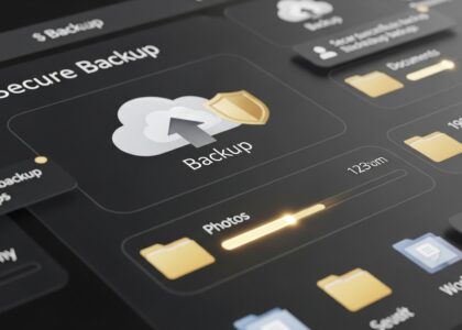 عمل نسخ احتياطي دوري