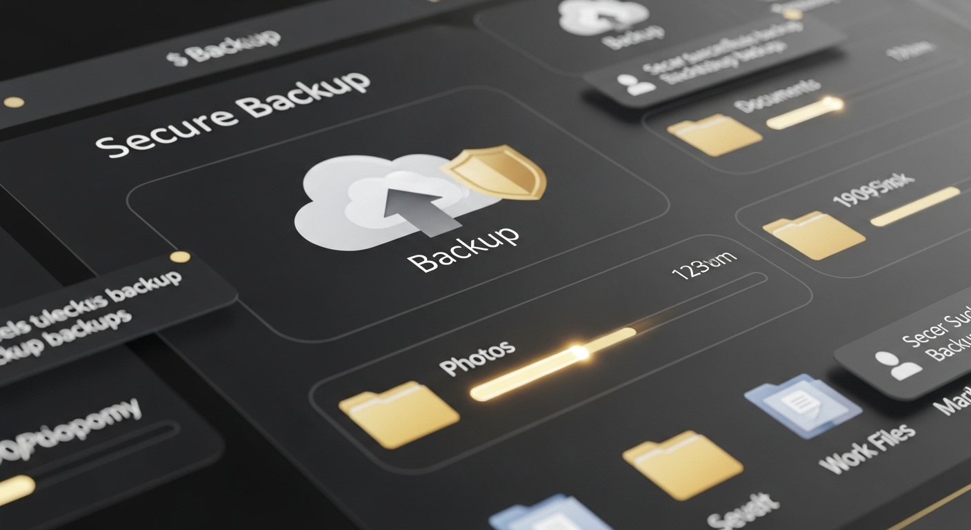 عمل نسخ احتياطي دوري