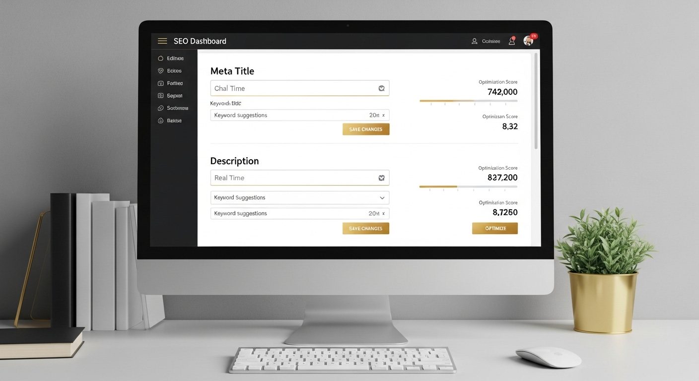 Meta Titles & Descriptions ضبط الـ