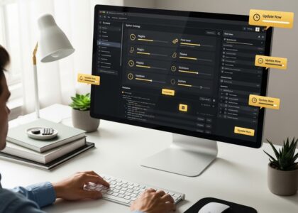 تحديث الإضافات والقوالب