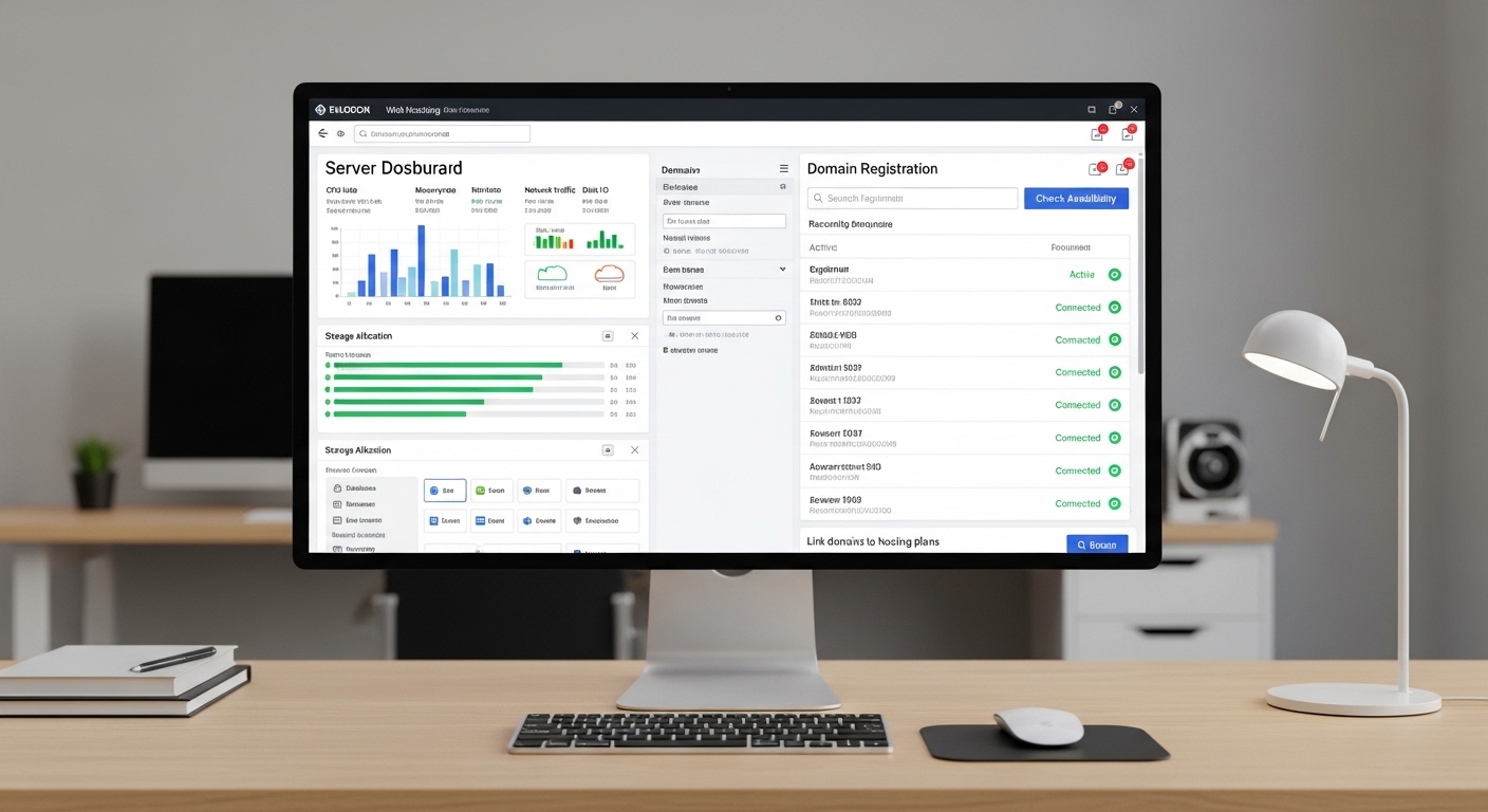 (Hosting & Domain) الاستضافة والدومين